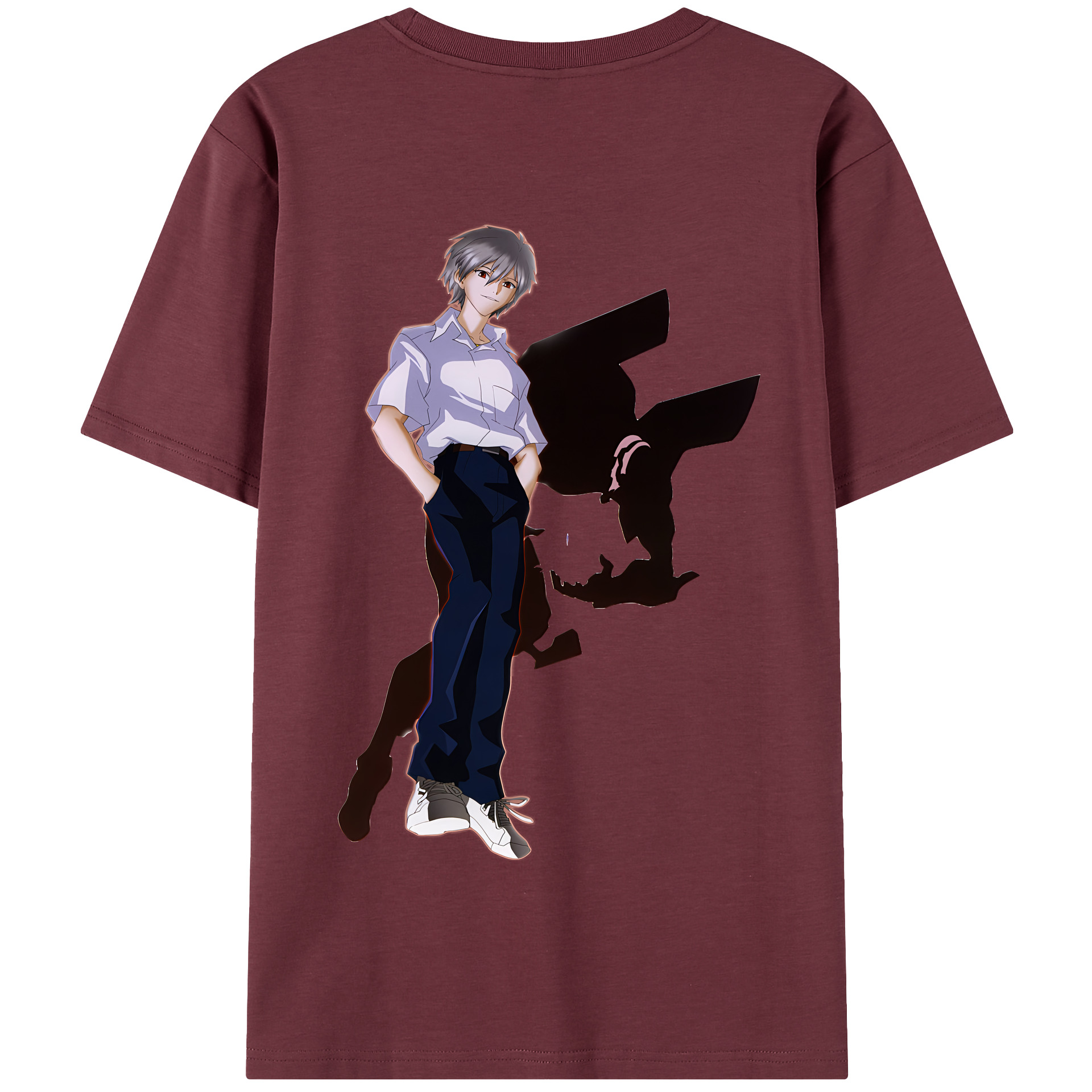 （画像用） EVA 新世紀エヴァンゲリオン 綿100％半袖Tシャツ（背面プリント）